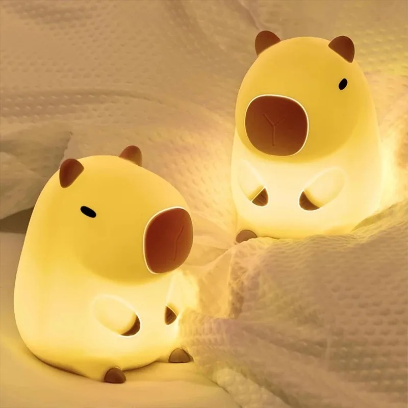 Cute Pet Capybara Night Light  - Home Decor Online บทวิจารณ์และราคา