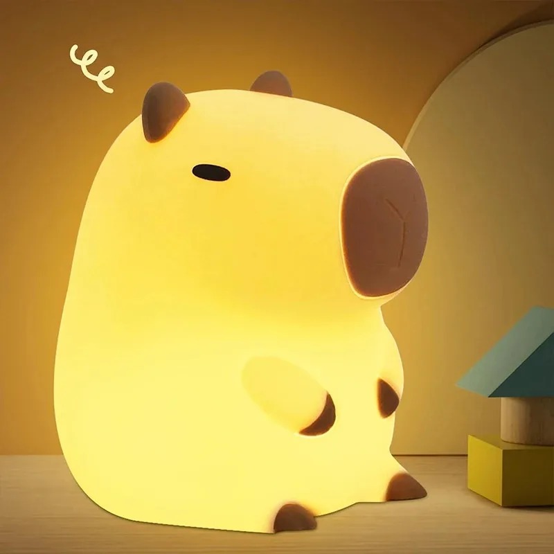 Cute Pet Capybara Night Light  - Home Decor Online บทวิจารณ์และราคา