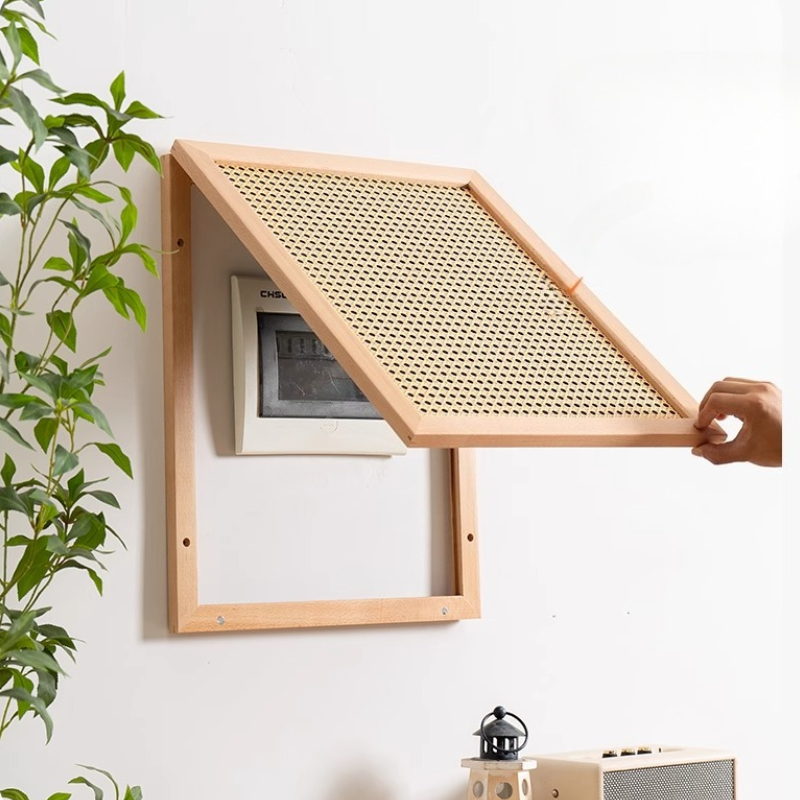 Wood Woven Rattan Electrical B - Home Decor Rattan บทวิจารณ์และราคา