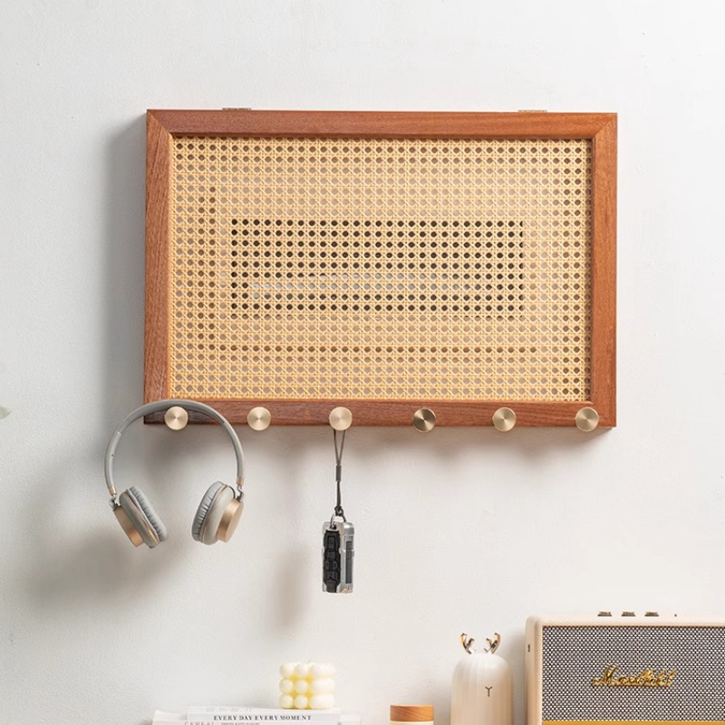 Wood Woven Rattan Electrical B - Home Decor Rattan บทวิจารณ์และราคา