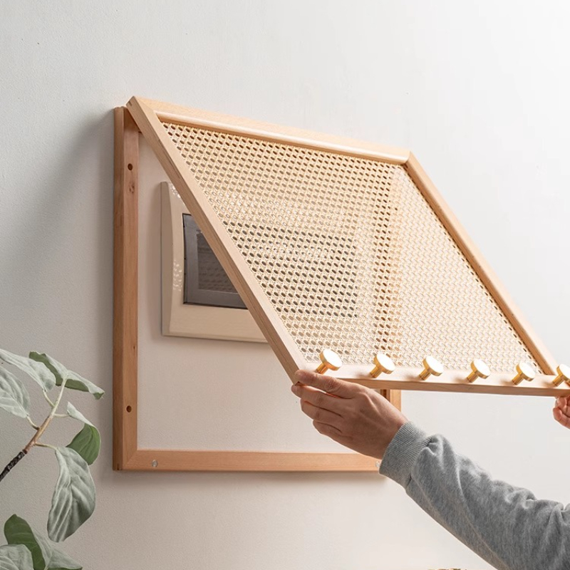 Wood Woven Rattan Electrical B - Home Decor Rattan บทวิจารณ์และราคา