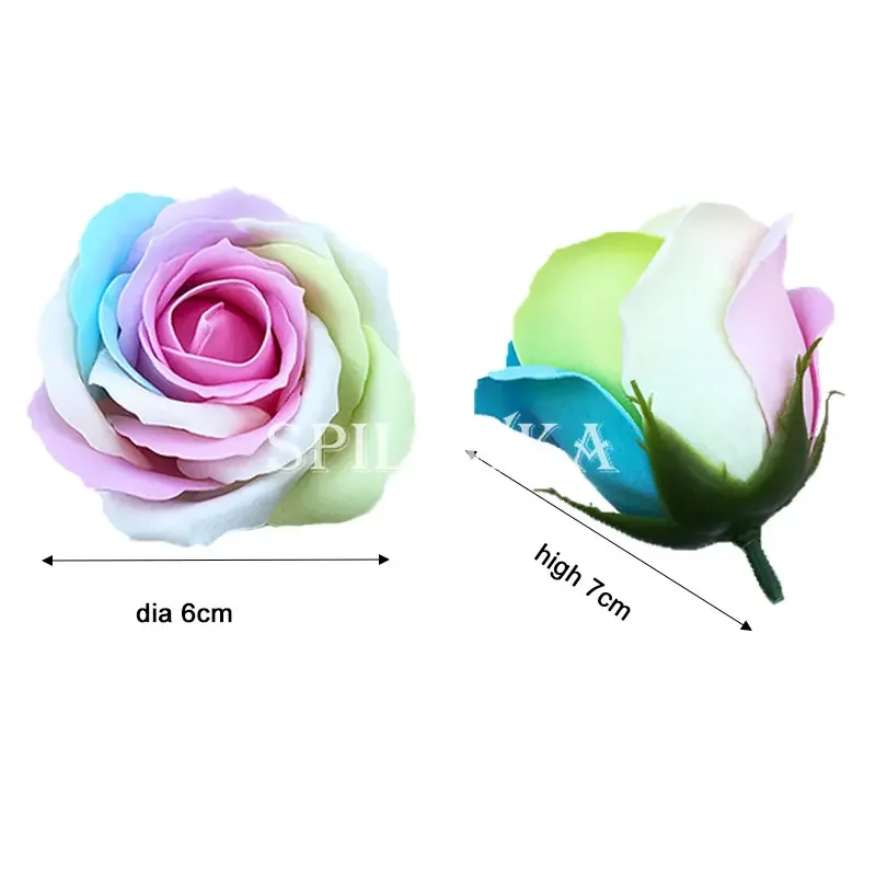 Spilewka 6X7cm Colorful Rose A - Home Decor For Birthday บทวิจารณ์และราคา