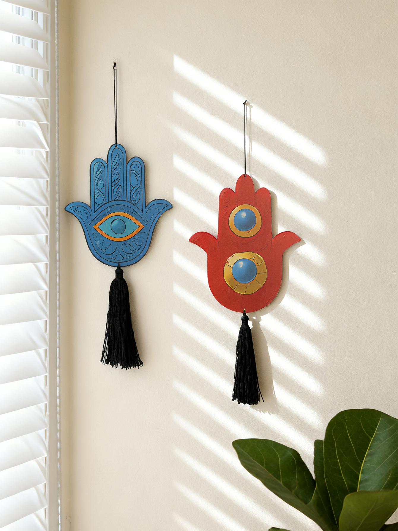 1pc Hamsa Hand Wall Hanging De - Home Decor Humacao บทวิจารณ์และราคา