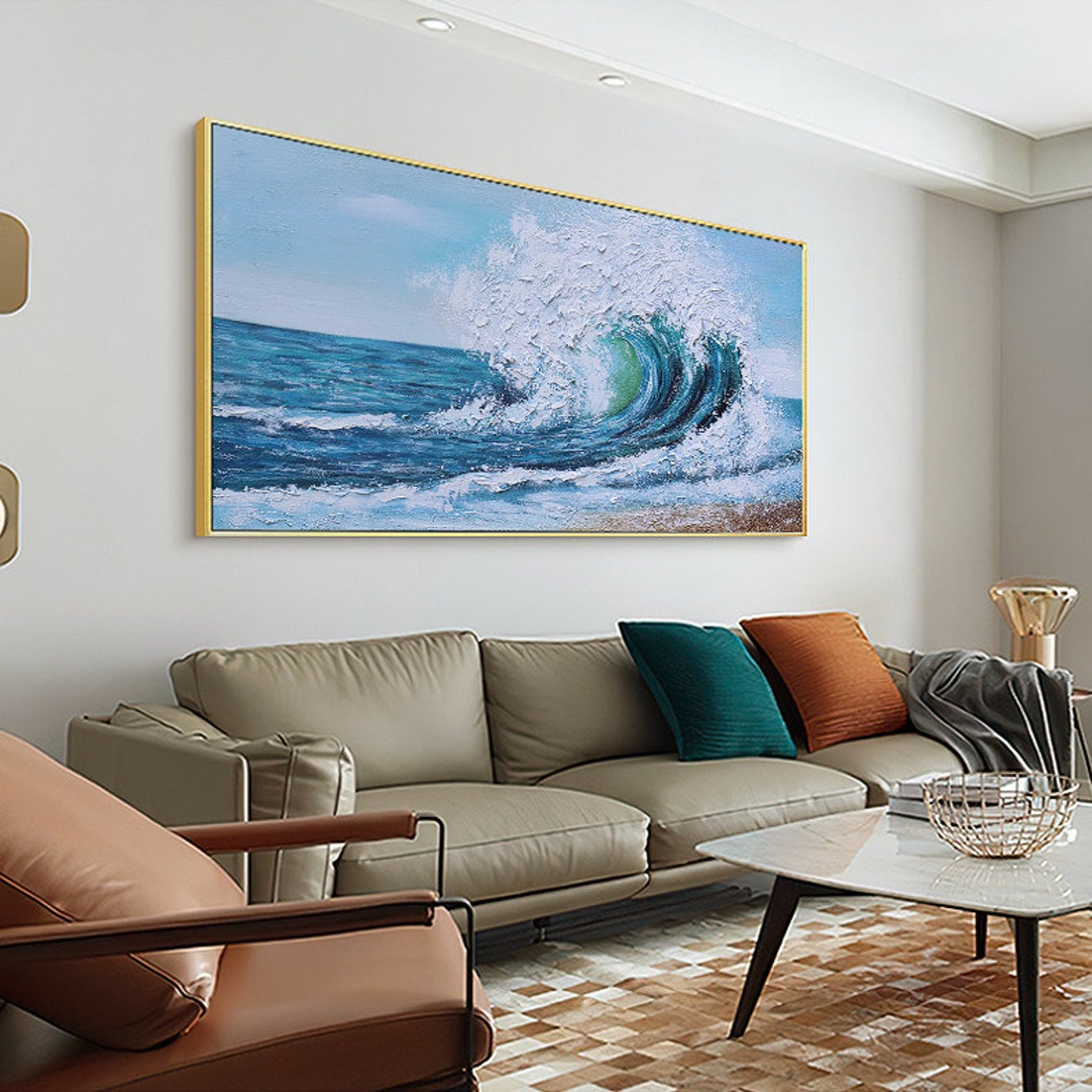 Waves Modern  Large Palette Kn - Home Decor Color Palettes บทวิจารณ์และราคา