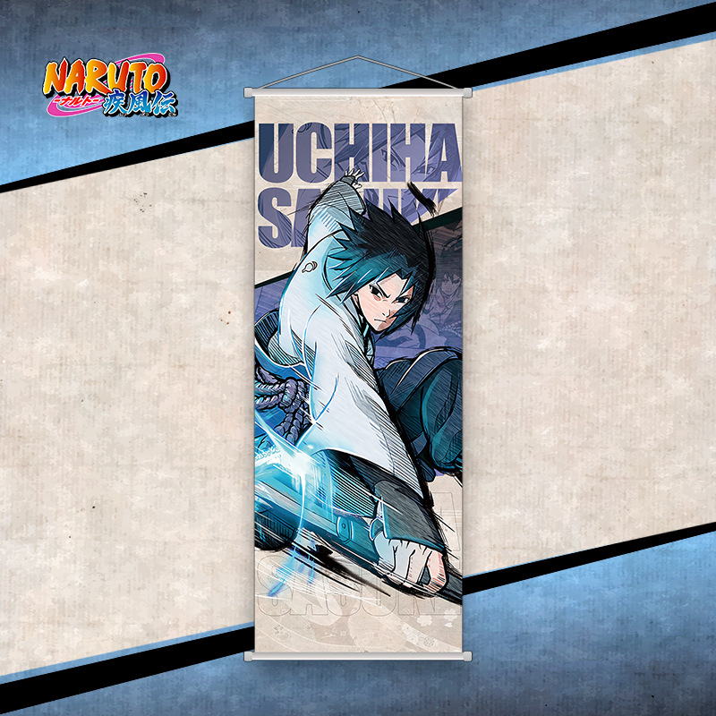 Naruto Anime Uzumaki Long Scro - Home Decor Japanese บทวิจารณ์และราคา
