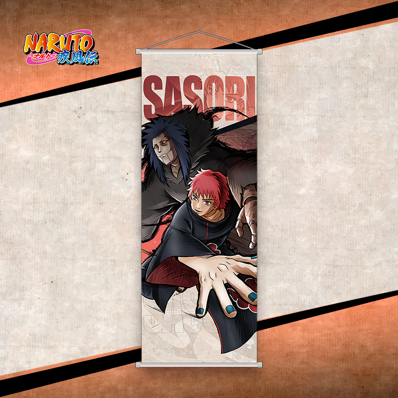 Naruto Anime Uzumaki Long Scro - Home Decor Japanese บทวิจารณ์และราคา