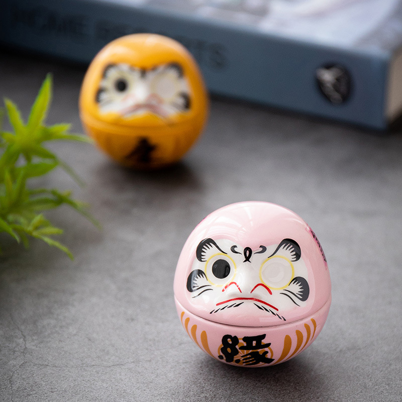 1PCS Ceramic Daruma Statue Dar - Home Decor Ikea บทวิจารณ์และราคา
