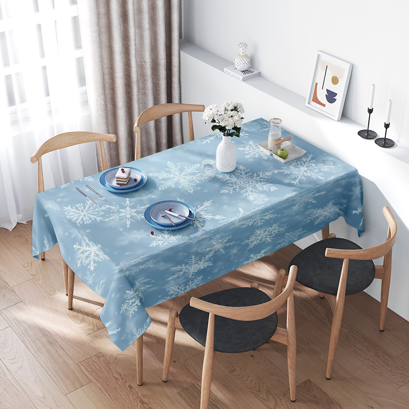 Snowflake Dining Tablecloth Wi - Home Decor Online Shop บทวิจารณ์และราคา