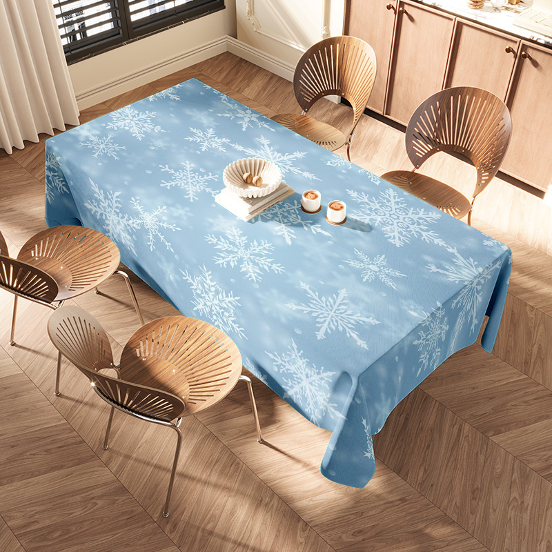 Snowflake Dining Tablecloth Wi - Home Decor Online Shop บทวิจารณ์และราคา