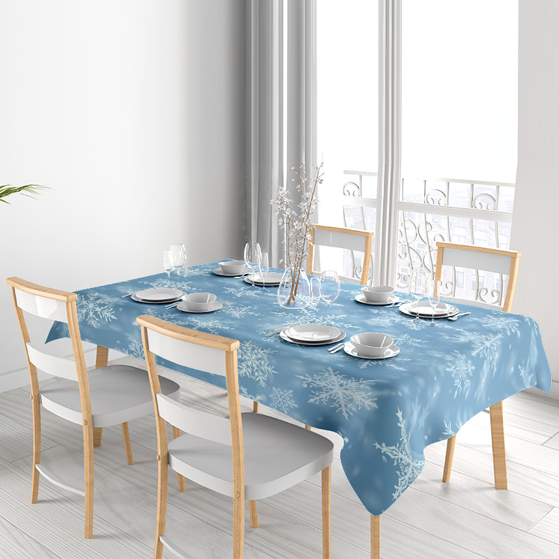 Snowflake Dining Tablecloth Wi - Home Decor Online Shop บทวิจารณ์และราคา
